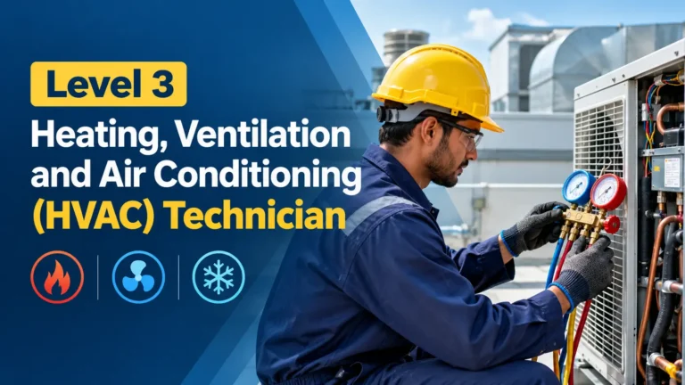 Level 3 Heating, Ventilation and Air Conditioning (HVAC) Technician