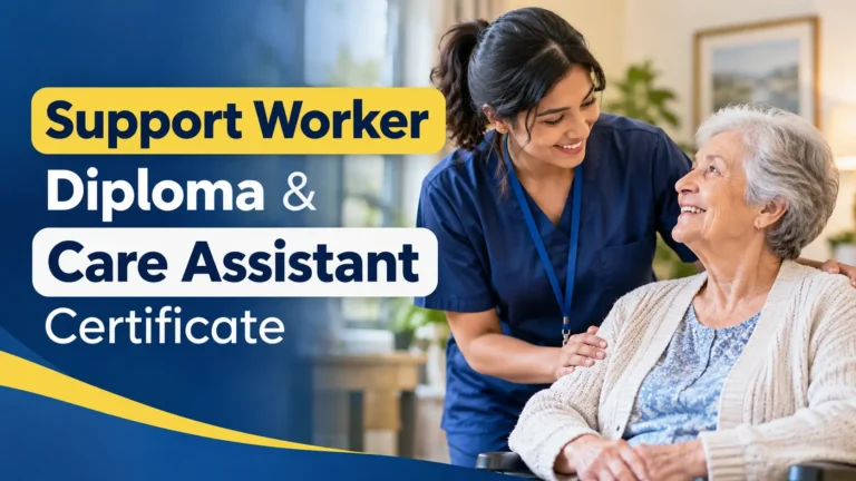 Support Worker Diploma & Care Assistant Certificate